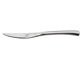 Couteau de table monobloc cranté 22,5cm Adagio lot de 12