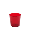 Verre COLORWARE 287ml rouge 8,1cmx8,25cm DBmark