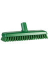 Vikan 270mm deck wash/broom - Very hard fiber - Green