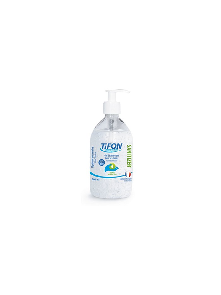 Gel hydroalcoolique transparent 500ml avec pompe (pack de 6)