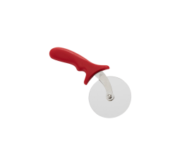 Pizza wheel with red handle