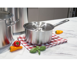 Stainless steel saucepan with handle Ø 20 cm 10.5 cm 3.3 L