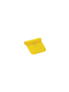 Yellow plastic dough slicer