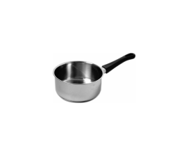 Casserole en inox diamètre 18cm 2L - Triple fond inox/alu/inox