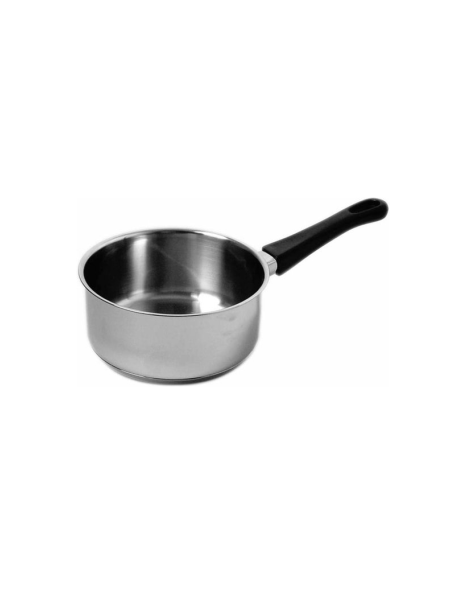 Casserole en inox diamètre 18cm 2L - Triple fond inox/alu/inox