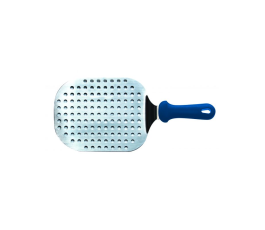 22cm perforated stainless steel pizza shovel