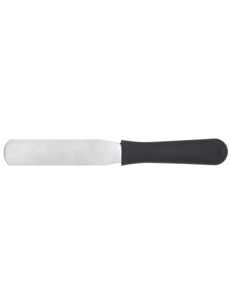 Straight stainless steel spatula 23 cm