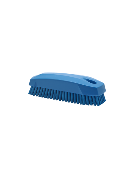 Brosse à ongles bleue