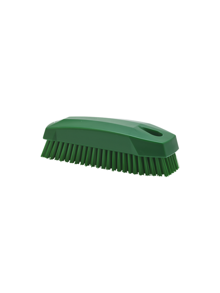 Green nailbrush