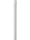 White telescopic handle 1575 - 2780 mm