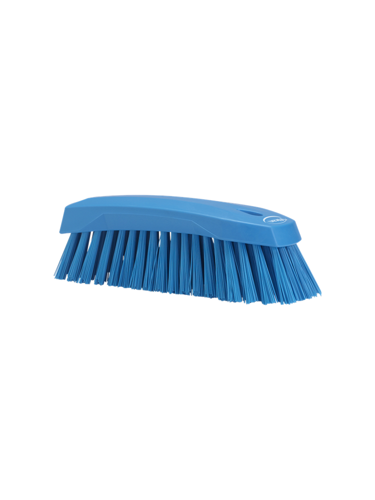 Brosse Vikan bleue à poils durs L