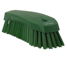 Brosse Vikan verte à poils durs