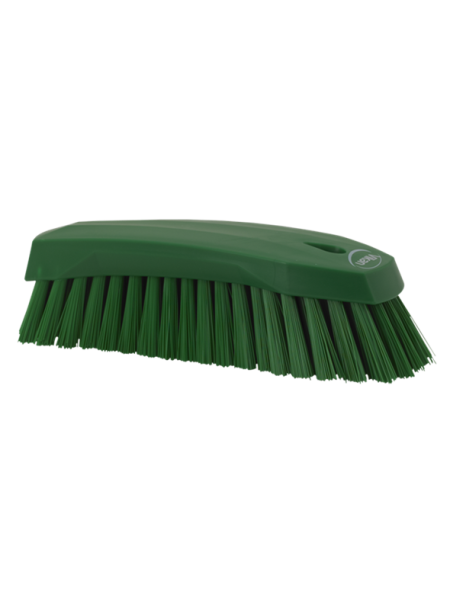 Brosse Vikan verte à poils durs L