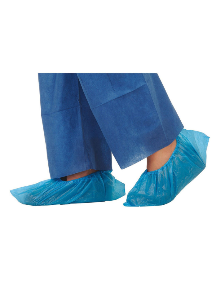 Blue overshoes 100 pack