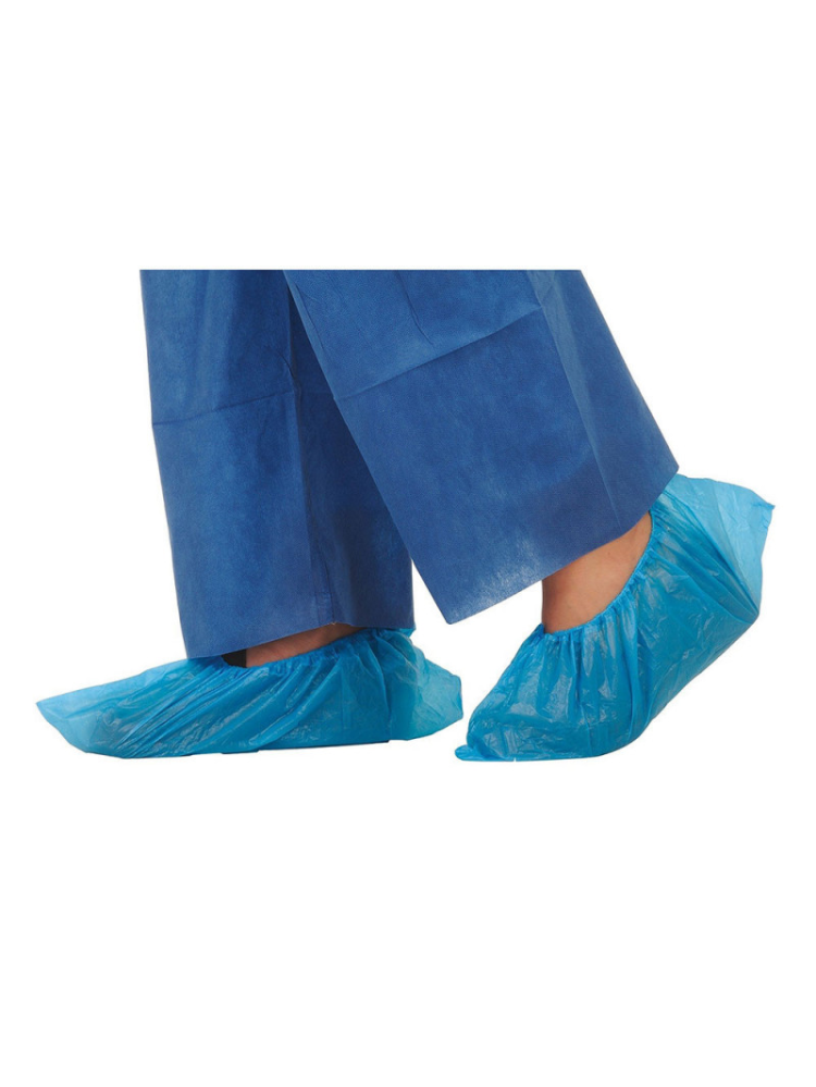 Surchaussures bleues