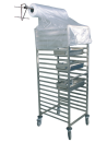 Disposable cover for GN2/1 and 600x400 ladders - roll of 200