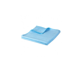 lavette microfibre bleue