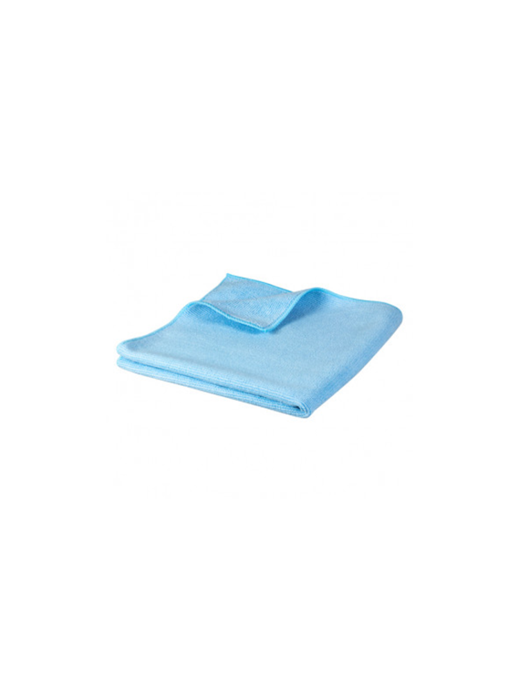 lavette microfibre bleue