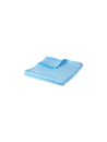 lavette microfibre bleue