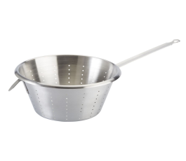 Conical stainless steel colander diameter 24 cm