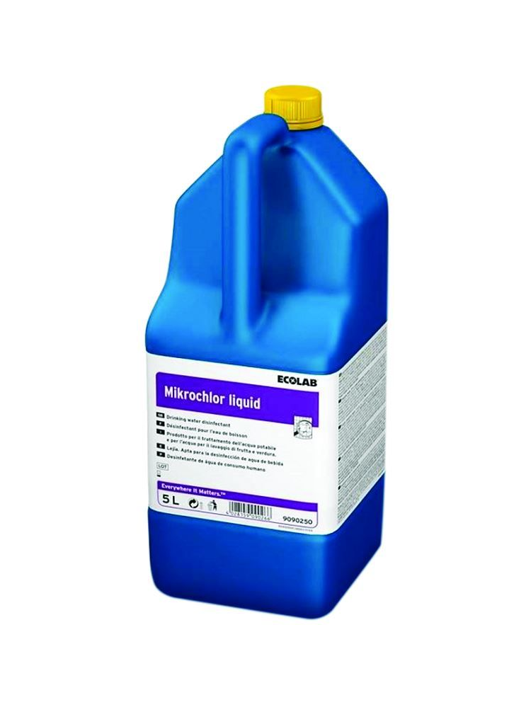 MIKROCHLOR LIQUID - Disinfectant for beverages, fruit and plants -2 x 5L