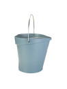 Vikan 12L bucket - graduated with pouring spout - Grey