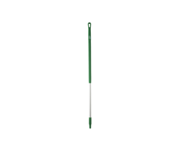 Green aluminium handle, diameter 31 mm