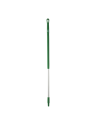 Green aluminium handle, diameter 31 mm