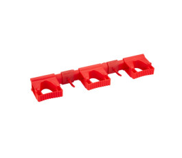 Vikan wall bracket 395 mm 4-6 products - Red