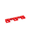 Vikan wall bracket 395 mm 4-6 products - Red