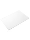 Planche à découper blanche sans rigole 60 x 40 x 1,5 cm | Vue principale