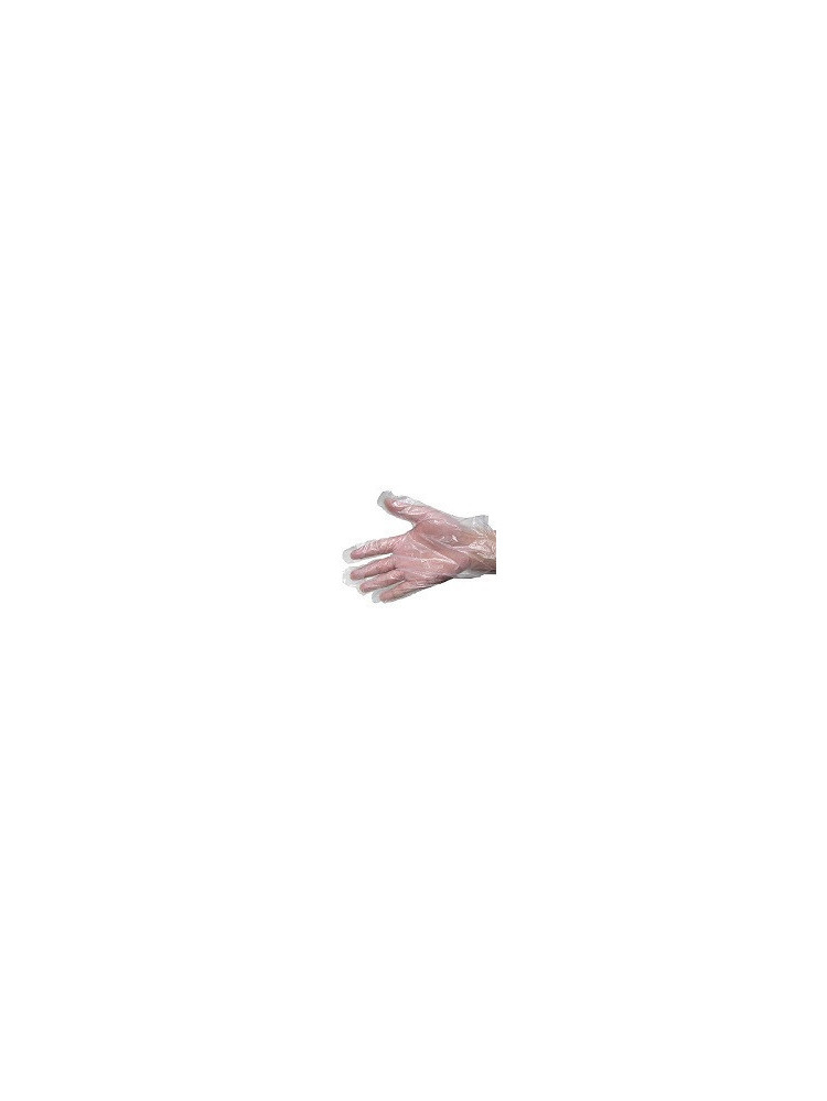 Salad gloves PE - Transparent - Ambidextrous - box of 100