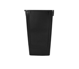 Probbax 80L black bin without lid 76.2 x 32 x 46 cm