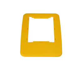 Cadre de couvercle jaune pour collecteur de tri Probbax 60L et 80L 45,5x32,5x2cm