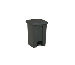 Plastic pedal bin 45 L Grey PROBBAX