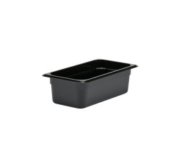 Polycarbonate container GN 1/3 depth 100mm Black