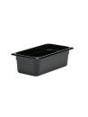 Polycarbonate container GN 1/3 depth 100mm Black