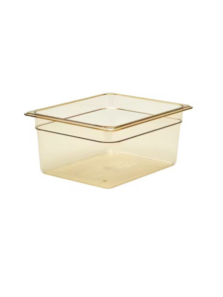 High temperature container GN 1/2 150mm Amber