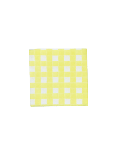 Yellow cube dishcloth (pack of 10)