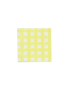 Lavette cube jaune (lot de 10)