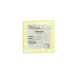 Yellow cube dishcloth (pack of 10)