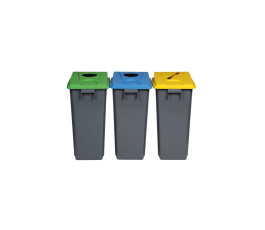 Grey Bin 60L