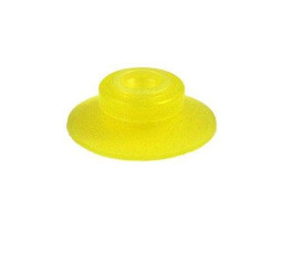 Pack of 6 yellow silicone valve - Medium