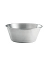 Flat-bottomed stainless steel basin 16L De Buyer- diameter 40cm, height 17,5cm