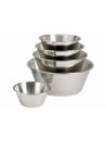 Flat-bottomed stainless steel basin 16L De Buyer- diameter 40cm, height 17,5cm