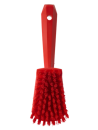Hand brush 330mm red