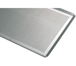 Perforated aluminium baking tray 20/10 - 60 x 40 cm