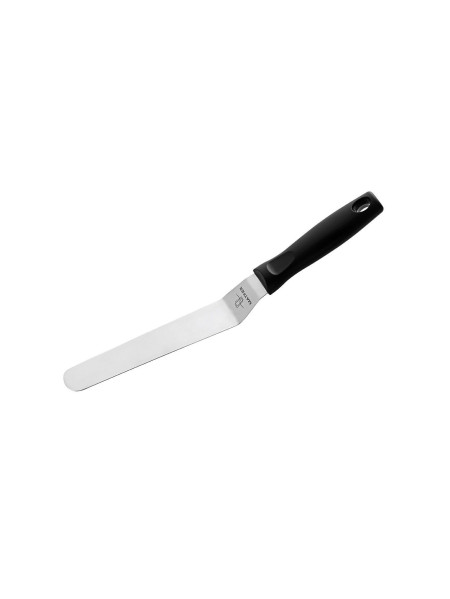 Spatule coudée en inox - 17 cm