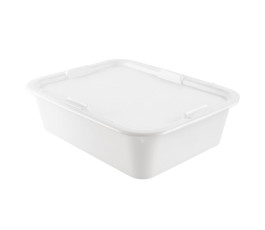 Lid for 10/20L white plastic divider 53 x 40.5 x 3cm