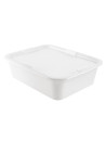 Lid for 10/20L white plastic divider 53 x 40.5 x 3cm